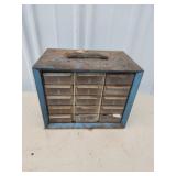 15 drawer organizer with contents