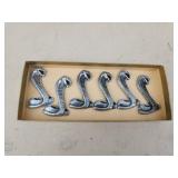 6 vintage Ford Cobra FoMoCo car emblems