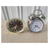Two assorted Big Ben alarm clocks