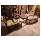 3 pcs vintage antique project furniture, must take