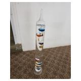 Vintage glass barometer Vintage glass barometer