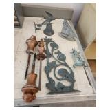 Assorted metal lawn decor Assorted metal lawn decor