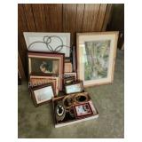 Large assortment wall hangings and picture Large assortment wall hangings and picture