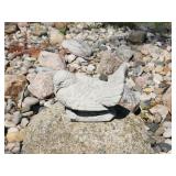 Concrete bird lawn ornament Concrete bird lawn ornament