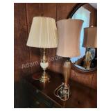 2 vintage table lamps 2 vintage table lamps