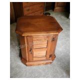 Vintage solid wood rolling octagon single door, Vintage solid wood rolling octagon single door,