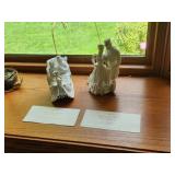 2 Lenox fine bone china sculptures 2 Lenox fine bone china sculptures