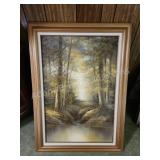 7 assorted oil and canvas framed paintings 7 assorted oil and canvas framed paintings