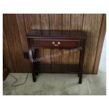 Modern wooden single drawer hall sofa table, 28 Modern wooden single drawer hall sofa table, 28