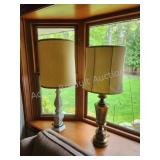 2 vintage table lamps 2 vintage table lamps