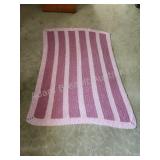 Handmade Afghan, 61 x 41 Handmade Afghan, 61 x 41
