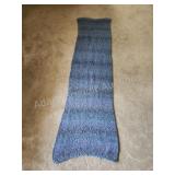 Handmade Afghan, 17 x 72 Handmade Afghan, 17 x 72