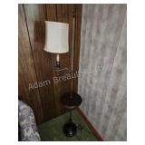 Vintage wood and metal 56-in floor lamp Vintage wood and metal 56-in floor lamp