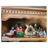 Curio cabinet shelf clean out, must take Curio cabinet shelf clean out, must take