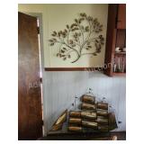 2 pcs vintage decorative metal wall art 2 pcs vintage decorative metal wall art