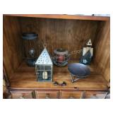 Curio cabinet shelf clean out, must take Curio cabinet shelf clean out, must take