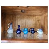 5 pcs sorted decorative glassware 5 pcs sorted decorative glassware