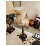 Decorative metal base 23 inch table lamp Decorative metal base 23 inch table lamp