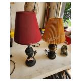 2 decorative small table lamps 2 decorative small table lamps