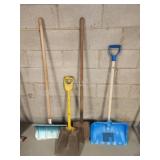 Assorted shovels Assorted shovels