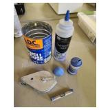 Straight Line chalk box, carpenters chalk and
