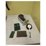 Sterilite Clearview storage tote with contents,