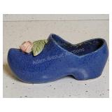 Antique vintage McCoy Dutch shoe flower planter