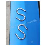 2 stainless steel 5-in S hooks 2 stainless steel 5-in S hooks