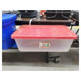 Iris 60 quart holiday dish box Iris 60 quart holiday dish box