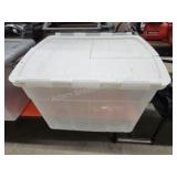 Sterilite 18 gallon flip top storage coat Sterilite 18 gallon flip top storage coat