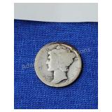 1917-D Mercury silver dime 1917-D Mercury silver dime