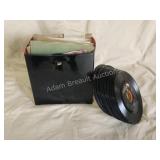 Assorted vintage 45 RPM vinyl records, various Assorted vintage 45 RPM vinyl records, various