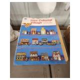 Vintage Whitman mini cardboard Colonial Village Vintage Whitman mini cardboard Colonial Village