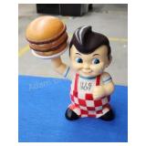 Vintage Big Boy plastic coin Bank, missing Vintage Big Boy plastic coin Bank, missing