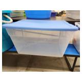 Sterilite 16 gallon Clearview storage tote Sterilite 16 gallon Clearview storage tote