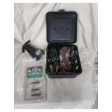 Assorted bow hunting broadheads and accessories Assorted bow hunting broadheads and accessories