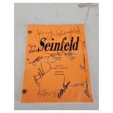 Autographed Seinfeld Table Draft January 26th, Autographed Seinfeld Table Draft January 26th,