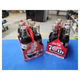 2 Detroit Red Wings 6-pack Coca-Cola bottles - 2 Detroit Red Wings 6-pack Coca-Cola bottles -