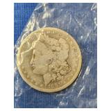 1891-0 Morgan silver dollar 1891-0 Morgan silver dollar
