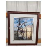 Ducks Unlimited Evening Flight framed print by Ducks Unlimited Evening Flight framed print by