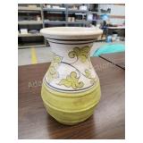 Decorative 11.5-in painted Clay flower pot vase Decorative 11.5-in painted Clay flower pot vase