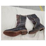 Vintage Original Chippewa Shoes lace up leather Vintage Original Chippewa Shoes lace up leather