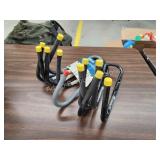 6 assorted multi-purpose v-shape wall hangers 6 assorted multi-purpose v-shape wall hangers