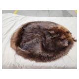 Authentic tanned beaver pelt, 23 x27 Authentic tanned beaver pelt, 23 x27