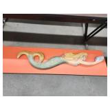 Decorative wooden mermaid wall hanging Decorative wooden mermaid wall hanging