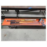 Youth Worth aluminum softball bat and four golf Youth Worth aluminum softball bat and four golf
