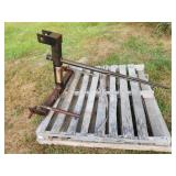 3-point hitch round bale spear 3-point hitch round bale spear