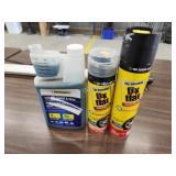 2 cans fix a flat and Karcher vehicle wash and 2 cans fix a flat and Karcher vehicle wash and