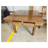 Vintage Robbbin Yable Co. solid wood dining table Vintage Robbbin Yable Co. solid wood dining table