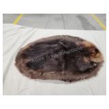 Authentic tanned beaver pelt, 19x27 Authentic tanned beaver pelt, 19x27